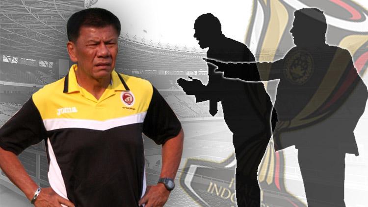 Benny Dollo dan beberapa pelatih yang pernah meraih gelar Piala Indonesia.