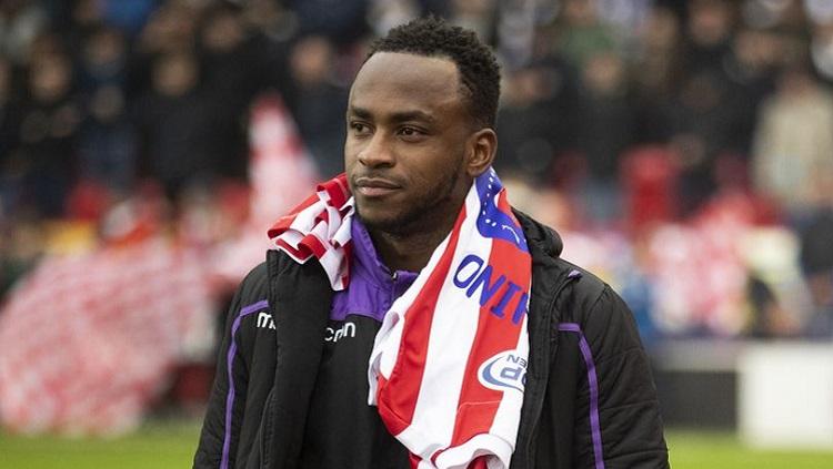 Bintang Timnas Burundi, Saido Berahino, ternyata pernah jadi tandem Peter Odemwingie eks Madura United, saat masih sama-sama berkarier di Liga Inggris. - INDOSPORT