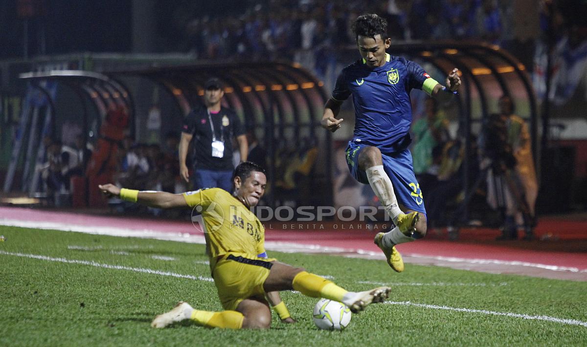 Laga leg pertama babak 16 besar Piala Indonesia, Bhayangkara FC vs PSIS Semarang - INDOSPORT