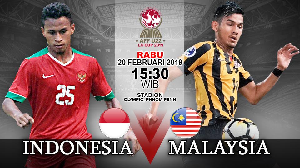 Prediksi Indonesia U-22 vs Malaysia U-22