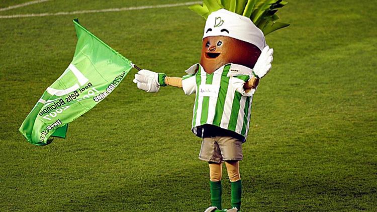 Palmerin maskot klub sepak bola Real Betis Copyright: Istimewa