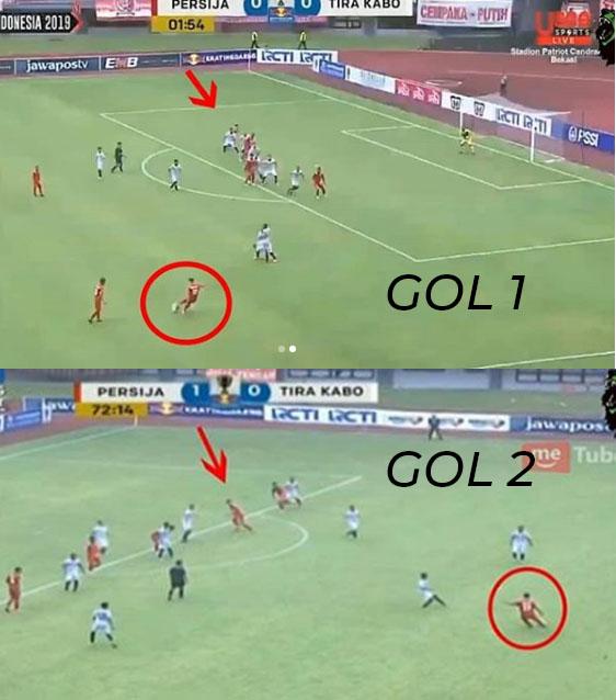 Situasi pertandingan Persija Jakarta vs PS TIRA Persikabo Copyright: INDOSPORT
