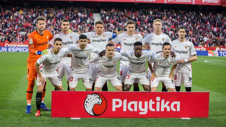 Skuat Sevilla FC. Copyright: La Liga