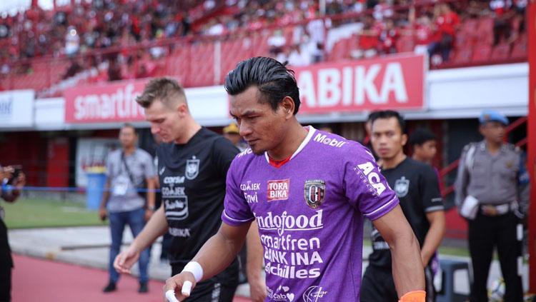 Wawan Hendrawan saat akan melawan PSIS Copyright: baliutd.com