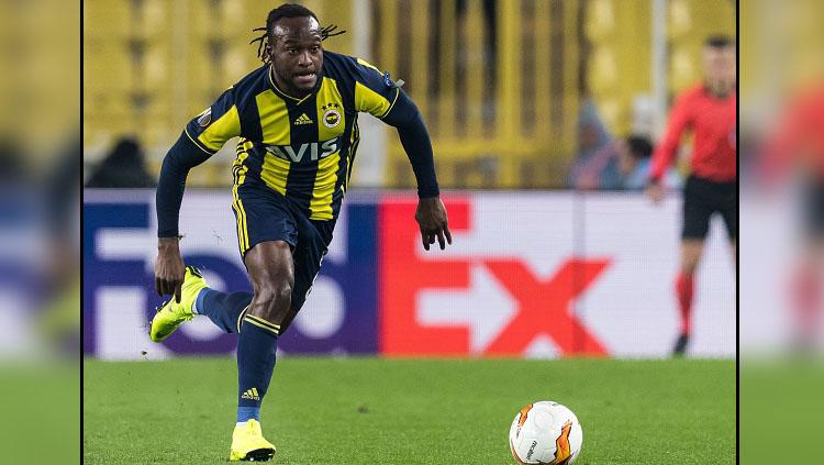 Victor Moses, gelandang sayap Chelsea yang dipinjamkan ke Fenerbahce. Copyright: GettyImages