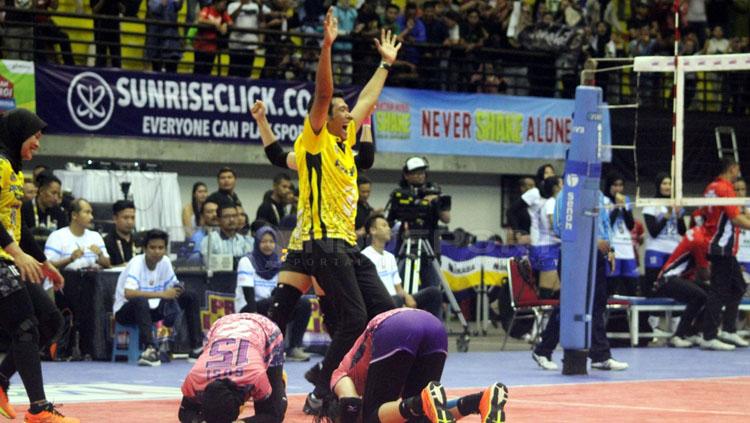 Selebrasi Jakarta PGN Popsivo Polwan