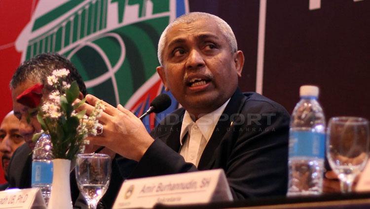 Achmad Riyadh hadir di kongres PSSI Jawa Timur, Sabtu (23/2/19). - INDOSPORT
