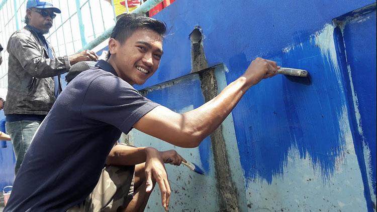 Jayus Hariono, pemain muda Arema FC.
