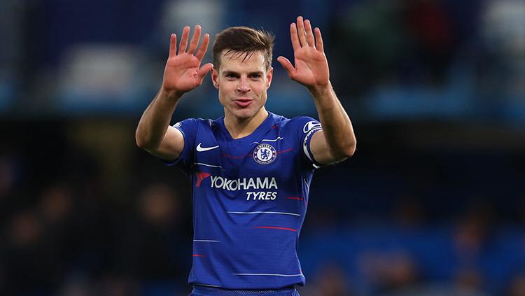 Cesar Azpilicueta, bek Chelsea jebolan akademi Osasuna.
