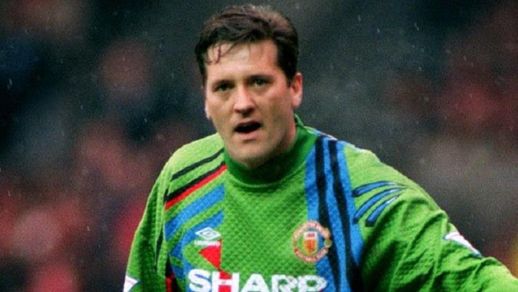 Les Sealey, mantan kiper Manchester United Copyright: Truly Reds