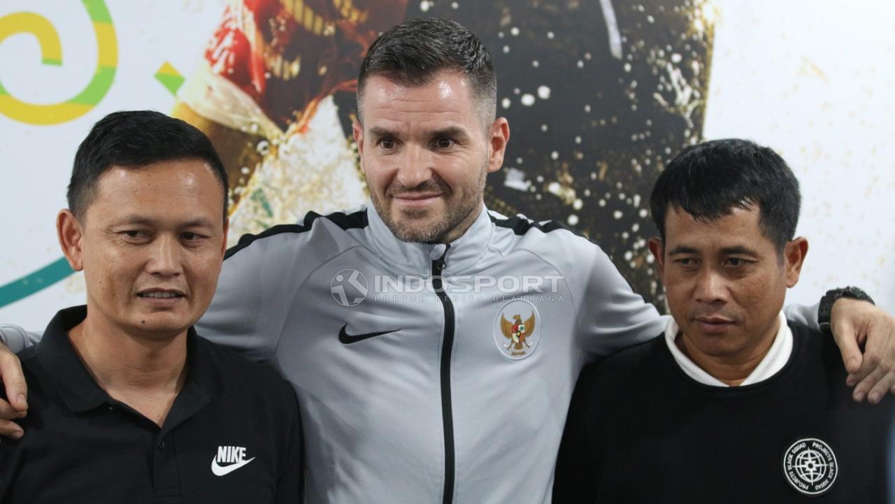 Pelatih Timnas Indonesia senior, Simon McMenemy.