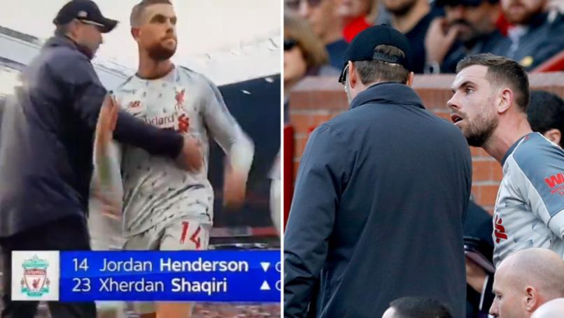 Jurgen Klopp dan Jordan Henderson.