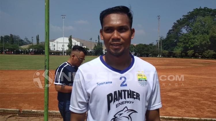 Pemain anyar Persib Bandung, Saepulloh Maulana.