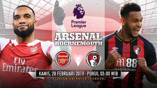 Prediksi Arsenal vs Bournemouth.