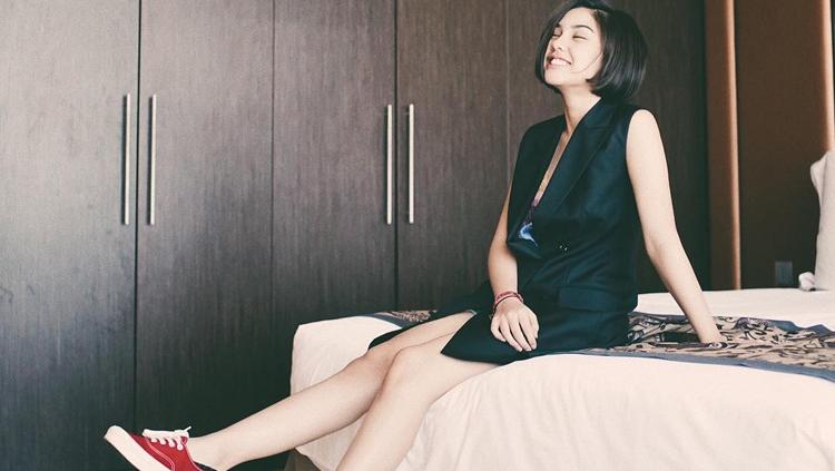 Vanesha Prescilla bintang film Dilan