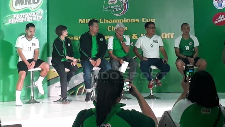 Acara jumpa pers kick-off MILO Football Championship 2019