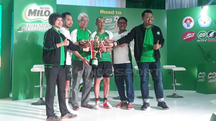 Acara jumpa pers kick-off MILO Football Championship 2019