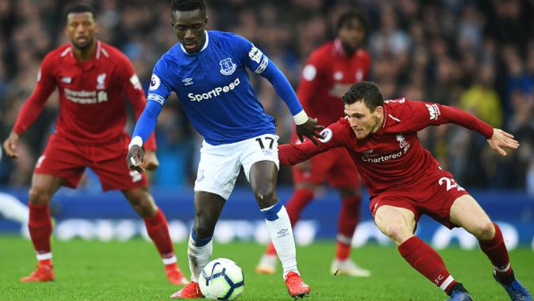 Everton vs Liverpool. Copyright: INDOSPORT