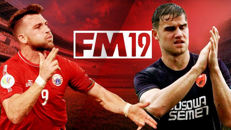 Adu Tajam Marko Simic (kiri) dengan Eero Markkanen di Football Manager.