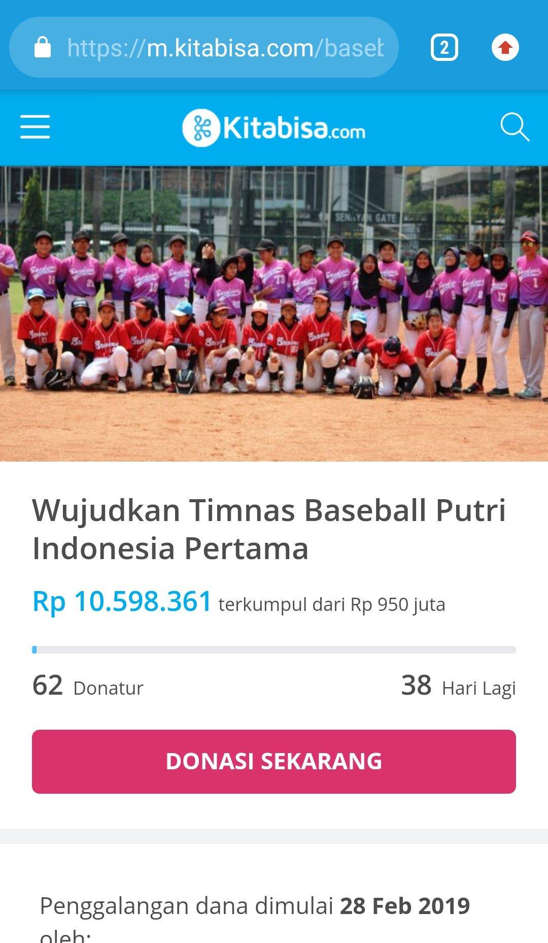 Baseball Putri Indonesia Copyright: Baseball Putri Indonesia