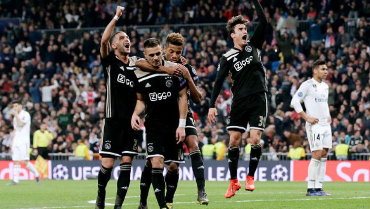 Real Madrid vs Ajax Amsterdam. Copyright: INDOSPORT