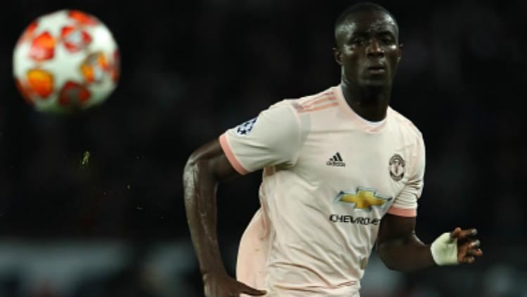 Eric Bailly saat pertandingan PSG vs Manchester United di leg kedua babak 16 besar Liga Champions, Kamis (07/03/19). Copyright: INDOSPORT