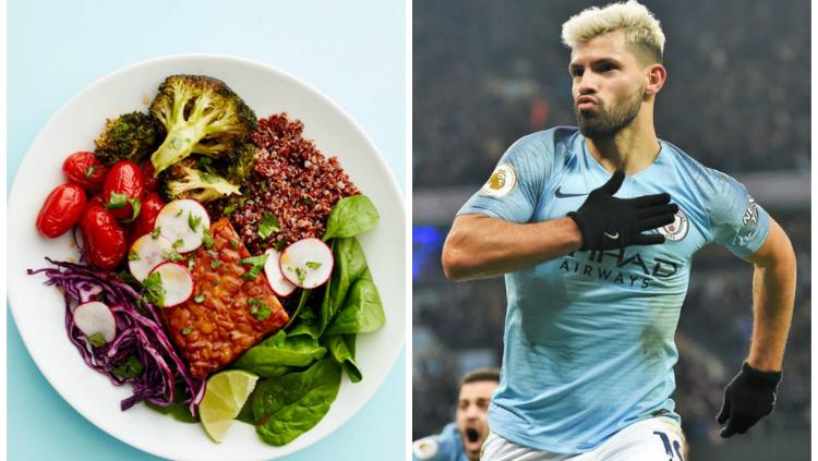 Sergio Aguero merupakan salah satu dari sederet pesepak bola top dunia yang menerapkan pola makan Vegan.