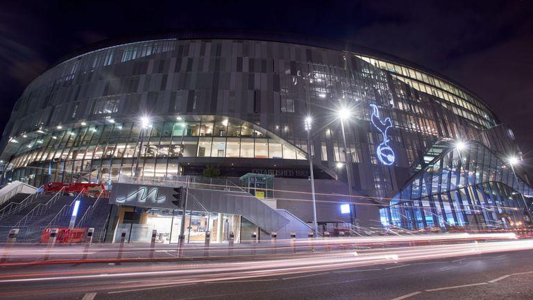 Stadion baru Tottenham Hotspur.