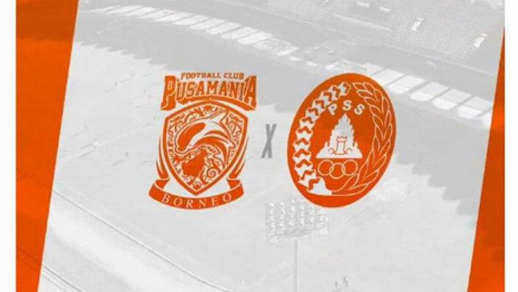 Logo Borneo FC vs PSS Sleman Copyright: Instagram/@borneofc.id