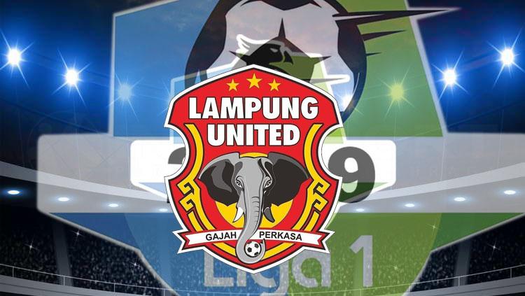 Logo Lampung United. - INDOSPORT