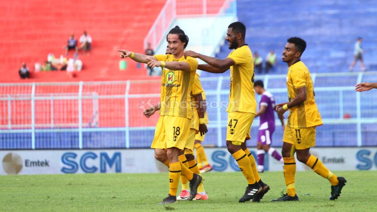 Pemain Barito Putera, Gavin Kwan. Copyright: Ian Setiawan/Football265.com