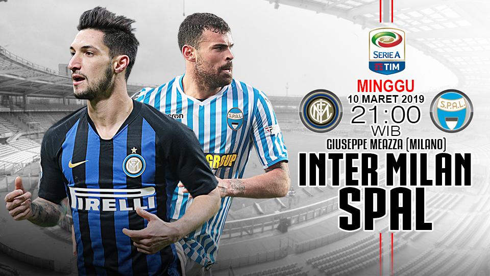 Pertandingan Inter Milan vs SPAL 2013. Copyright: Indosport.com