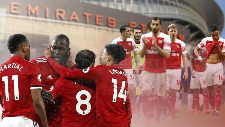 Tiga alasan Arsenal bisa permalukan Manchester United di Emirates Stadium.