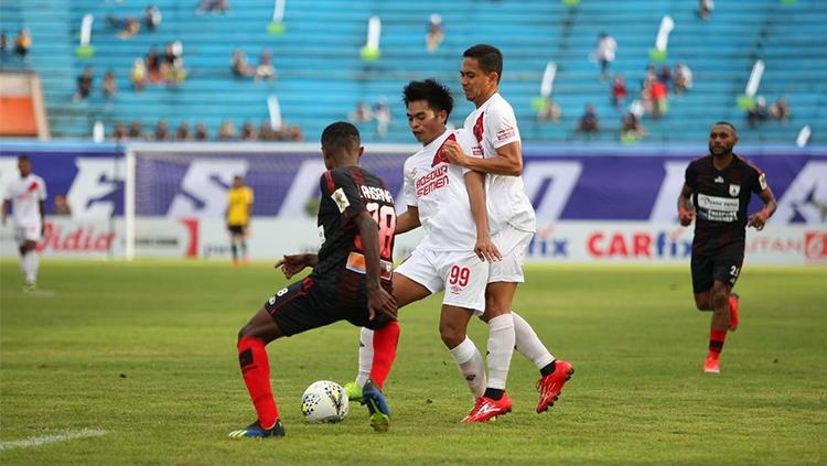 Pertandingan Persipura vs PSM dalam ajang Piala presiden 3/10/2019. Copyright: Ofisial PSM