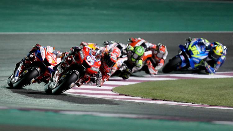 Andrea Dovizioso memimpin pertandingan di MotoGP 2019 Qatar.