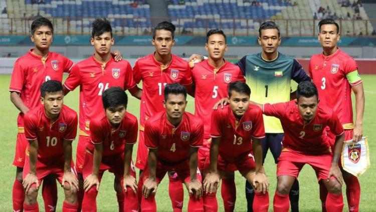 Skuat Myanmar di Piala AFF 2018. Copyright: AFF