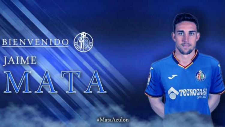 Penyerang Getafe yang sangat berpengaruh pada penampilan apik klub sejauh musim ini, Jaime Mata. Copyright: getafefc.com