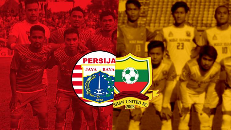 Perbandingan harga skuat Shan United dan Persija Jakarta.
