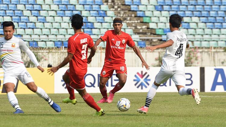 Shan United vs Persija Jakarta.