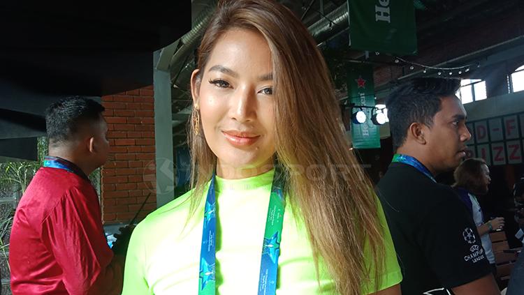 Maria Selena, model sekaligus selebritas pecinta olahraga