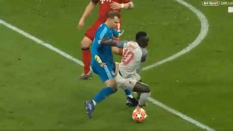 Sadio Mane permalukan Manuerl Neuer lewa skill individunya.