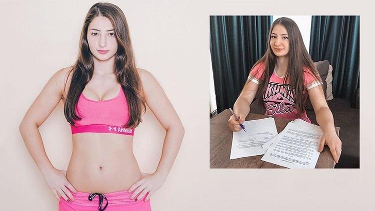 Liana Jojua, salah satu petarung cantik di ajang UFC.