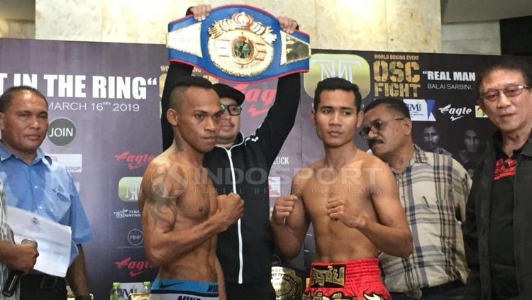 Octovianus Moensaku dan Roy Tua Manihuruk - INDOSPORT