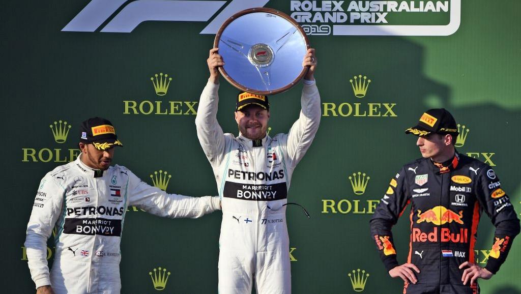 Valtteri Bottas juara F1 GP Australia. - INDOSPORT