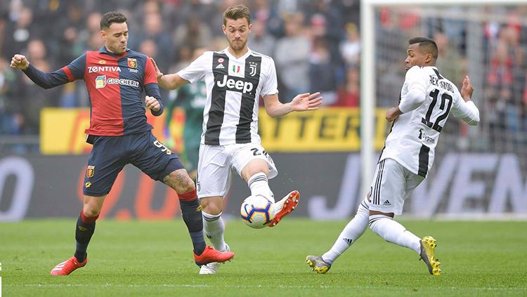 Pertandingan Juventus vs Genoa pada hari Minggu(3/17/2019).