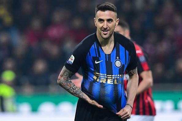 Vecino melakukan selebrasi Copyright: Getty Images