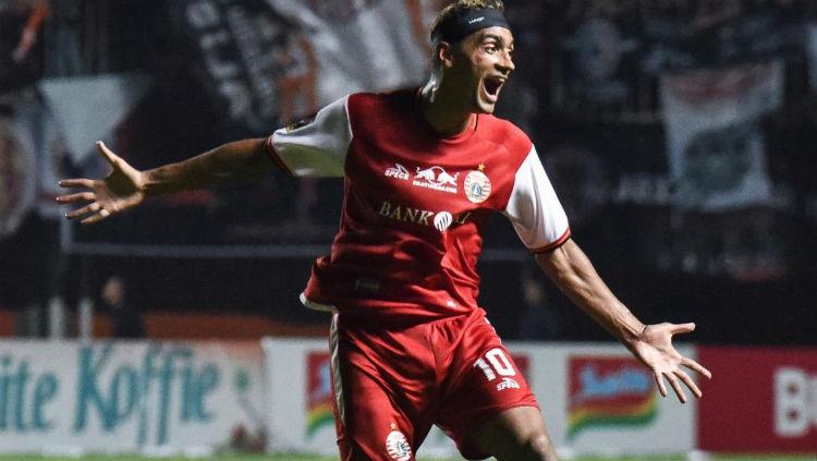 Pemain bintang Persija, Bruno Matos.