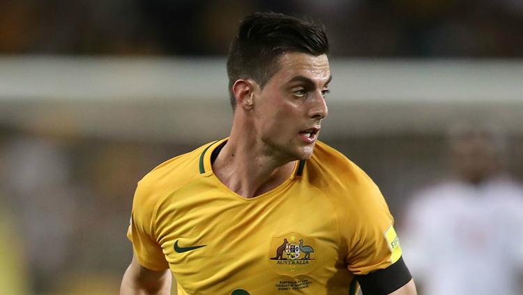 Tomi Juric saat melakukan selebrasi.