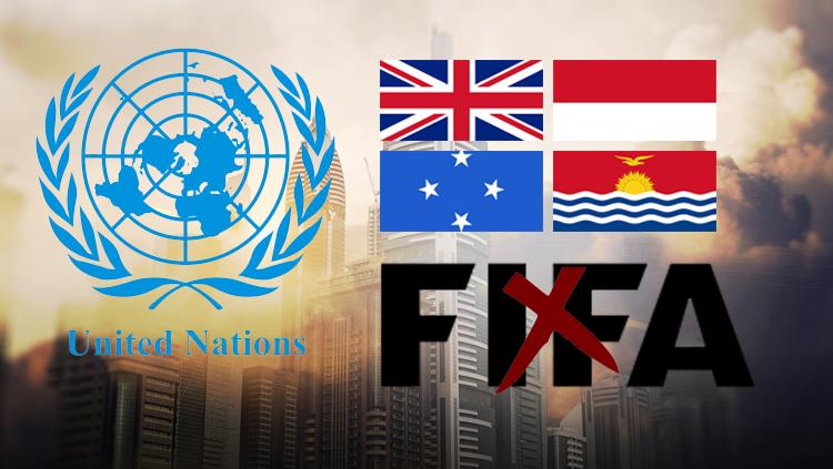 9 Timnas Negara yang Diakui PBB, tapi Bukan Anggota Resmi FIFA (Micronesia, Kiribati, Kep. Marshall, Monaco, Nauru, Palau, Tuvalu, Vatikan, Britania Raya)