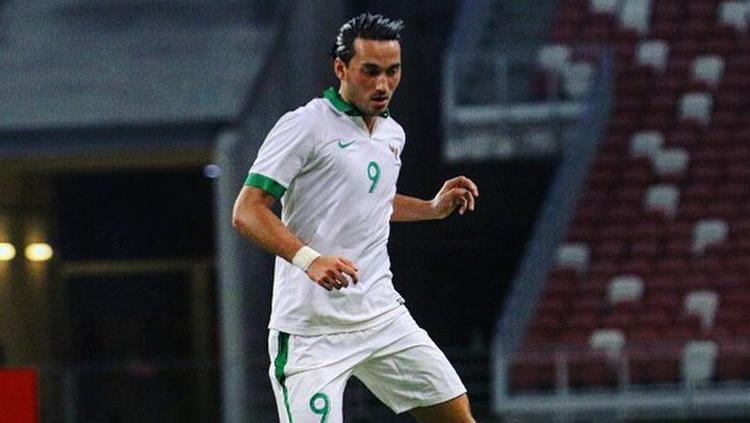 Ezra Walian, striker Timnas Indonesia.